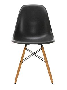 Eames Fiberglass Chair DSW Eames elephant hide grey|Érable nuance de jaune