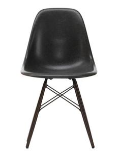 Eames Fiberglass Chair DSW Eames elephant hide grey|Érable noir