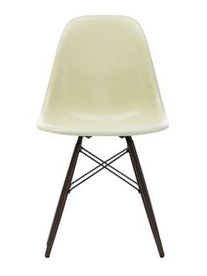 Eames Fiberglass Chair DSW Eames parchment|Érable noir