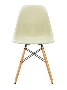 Eames Fiberglass Chair DSW Eames parchment|Frêne tons miel