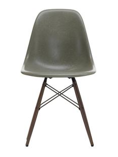 Eames Fiberglass Chair DSW Eames raw umber|Érable foncé