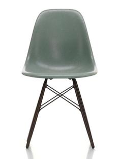 Eames Fiberglass Chair DSW Eames sea foam green|Érable noir
