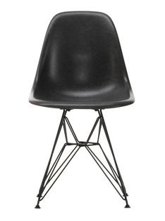 Eames Fiberglass Chair DSR Eames elephant hide grey|Finition époxy basic dark lisse