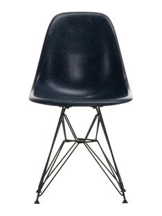 Eames Fiberglass Chair DSR Eames navy blue|Finition époxy basic dark lisse