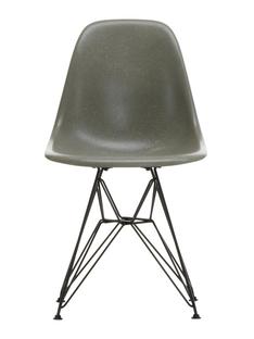 Eames Fiberglass Chair DSR Eames raw umber|Finition époxy basic dark lisse