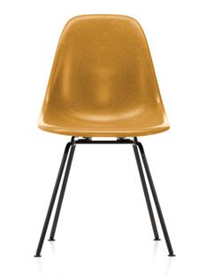 Eames Fiberglass Chair DSX Eames ochre dark|Finition époxy basic dark lisse