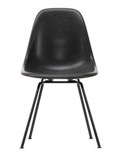 Eames Fiberglass Chair DSX Eames elephant hide grey|Finition époxy basic dark lisse