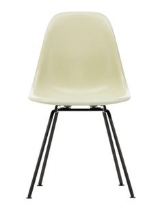 Eames Fiberglass Chair DSX Eames parchment|Finition époxy basic dark lisse
