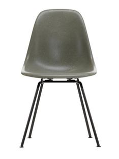 Eames Fiberglass Chair DSX Eames raw umber|Finition époxy basic dark lisse