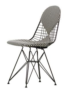 Wire Chair DKR Checker Revêtement thermolaqué noir basic
