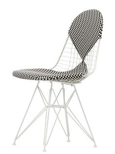 Wire Chair DKR Checker Revêtement thermolaqué blanc