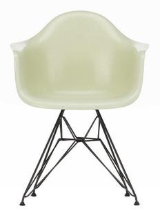 Eames Fiberglass Armchair DAR Eames parchment|Noir basic