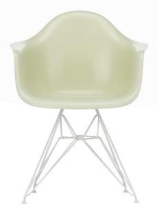 Eames Fiberglass Armchair DAR Eames parchment|Blanc