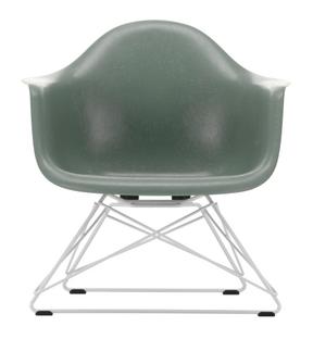 Eames Fiberglass Armchair LAR Eames sea foam green|Blanc