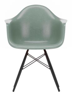 Eames Fiberglass Armchair DAW Eames sea foam green|Érable noir