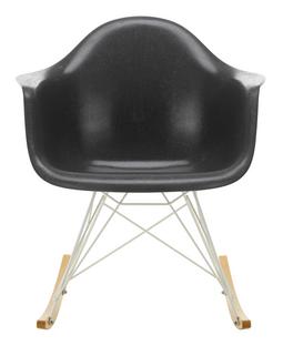 Eames Fiberglass Armchair RAR Eames elephant hide grey|Blanc|Érable nuance de jaune