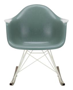 Eames Fiberglass Armchair RAR Eames sea foam green|Blanc|Érable foncé