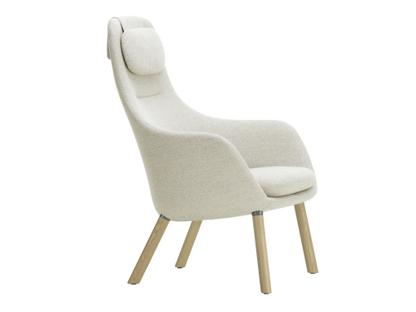 HAL Lounge Chair Tissu Dumet ivoire mélange|Sans repose-pieds