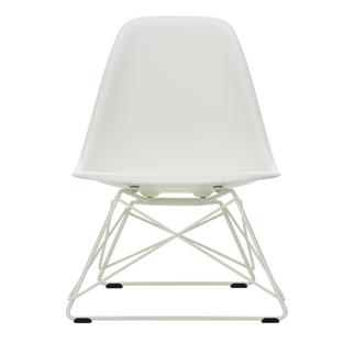 Eames Plastic Side Chair RE LSR Blanc|Sans rembourrage|Revêtement thermolaqué blanc