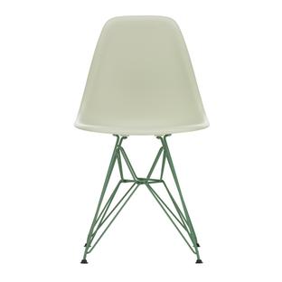 Eames Plastic Side Chair RE DSR Duotone Galet / vert mousse de mer