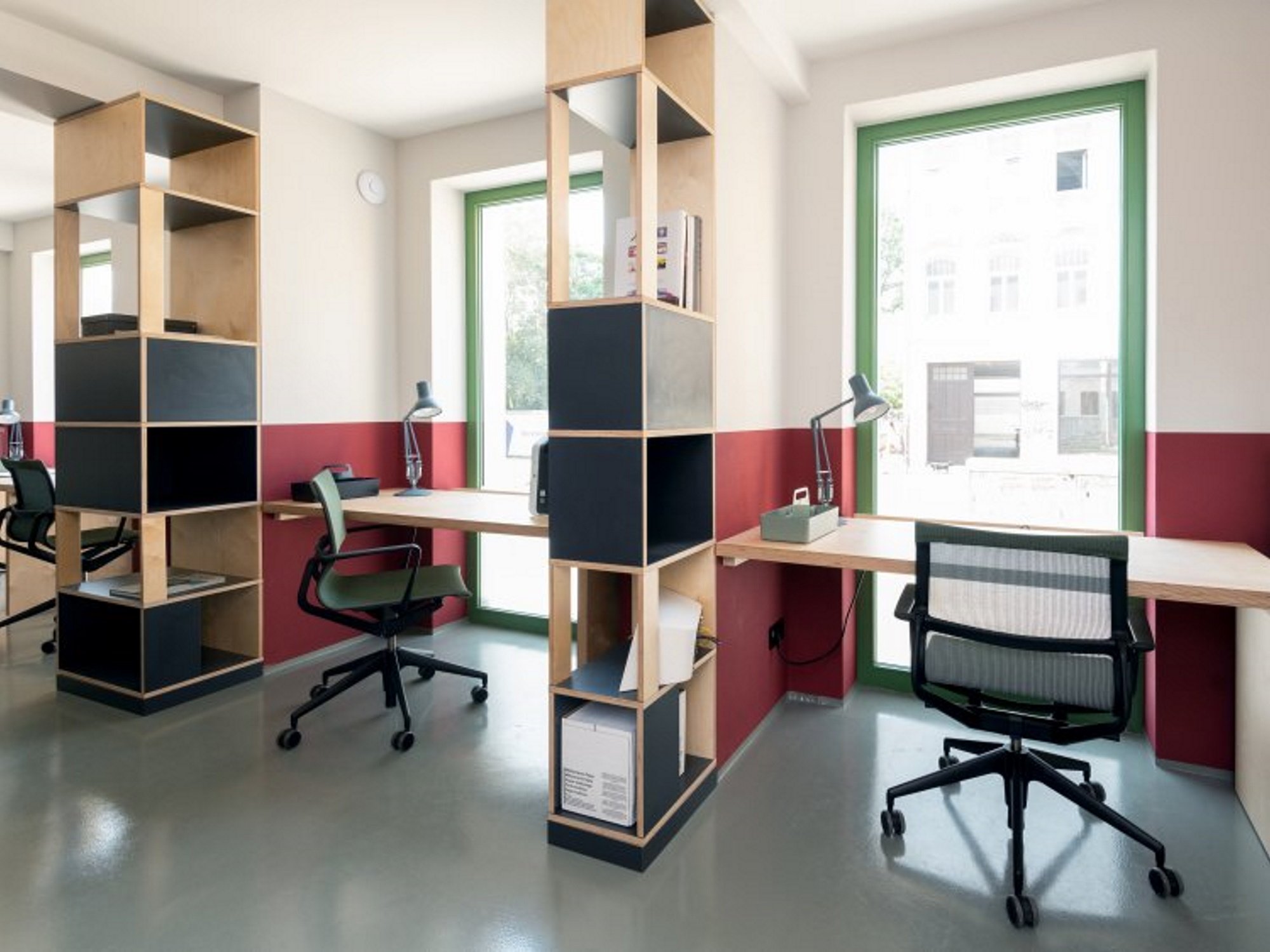 ohja Leipzig : agencement de bureaux par smow