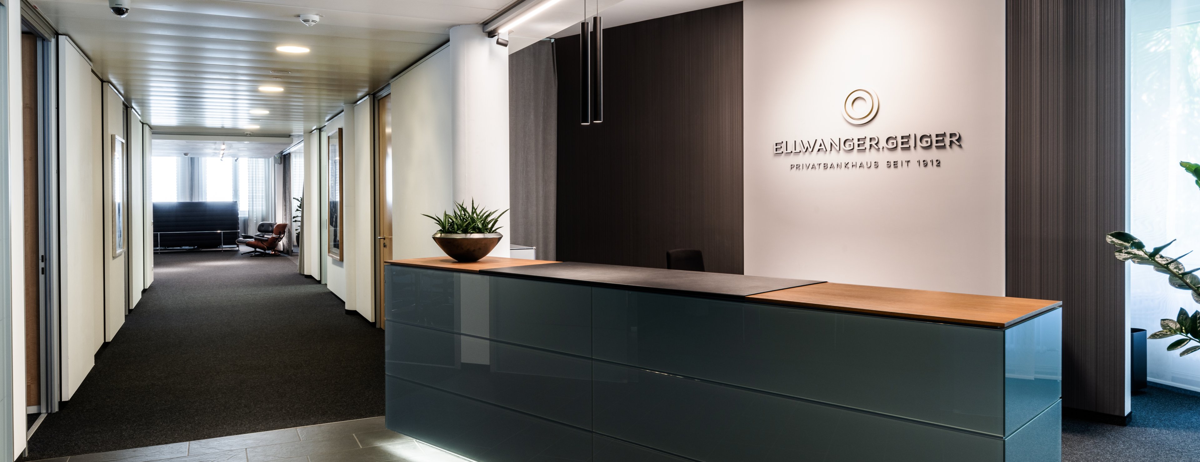 Acceuil E&G banque privée Stuttgart