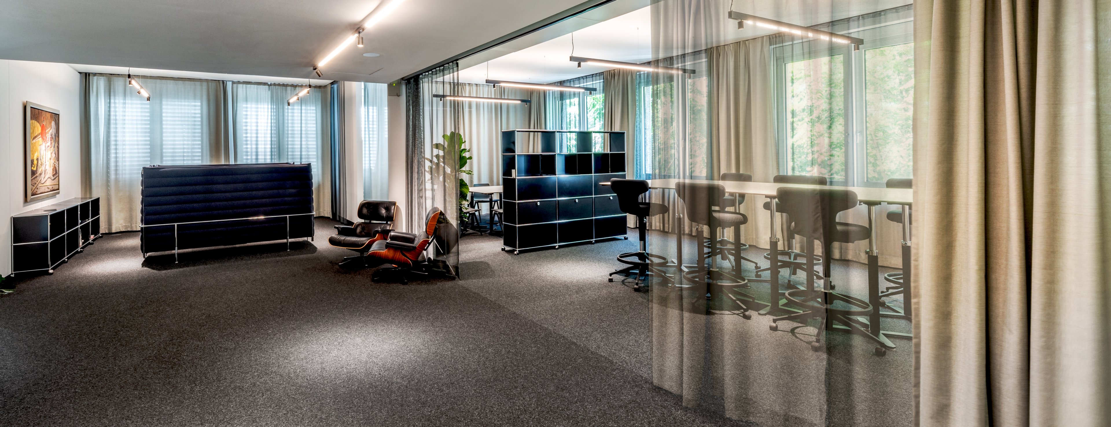 Zone de travail E&G banque privée Stuttgart