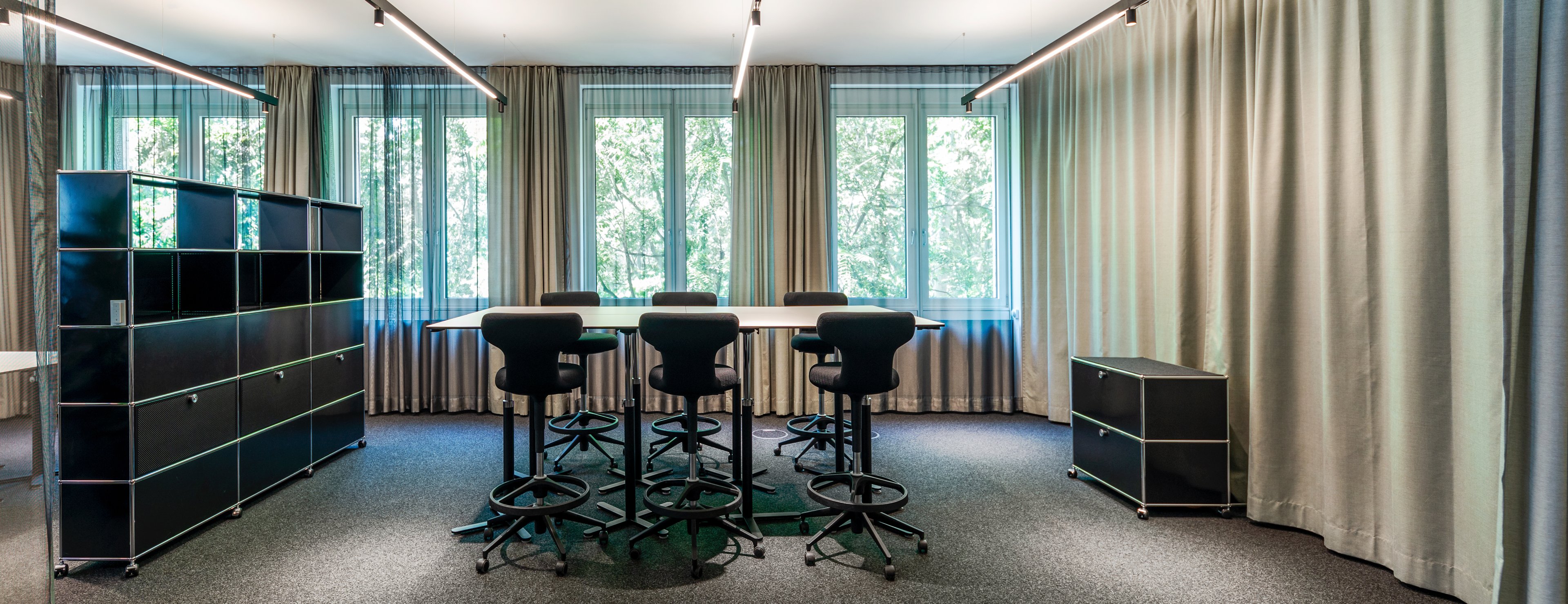Zone de travail E&G banque privée Stuttgart
