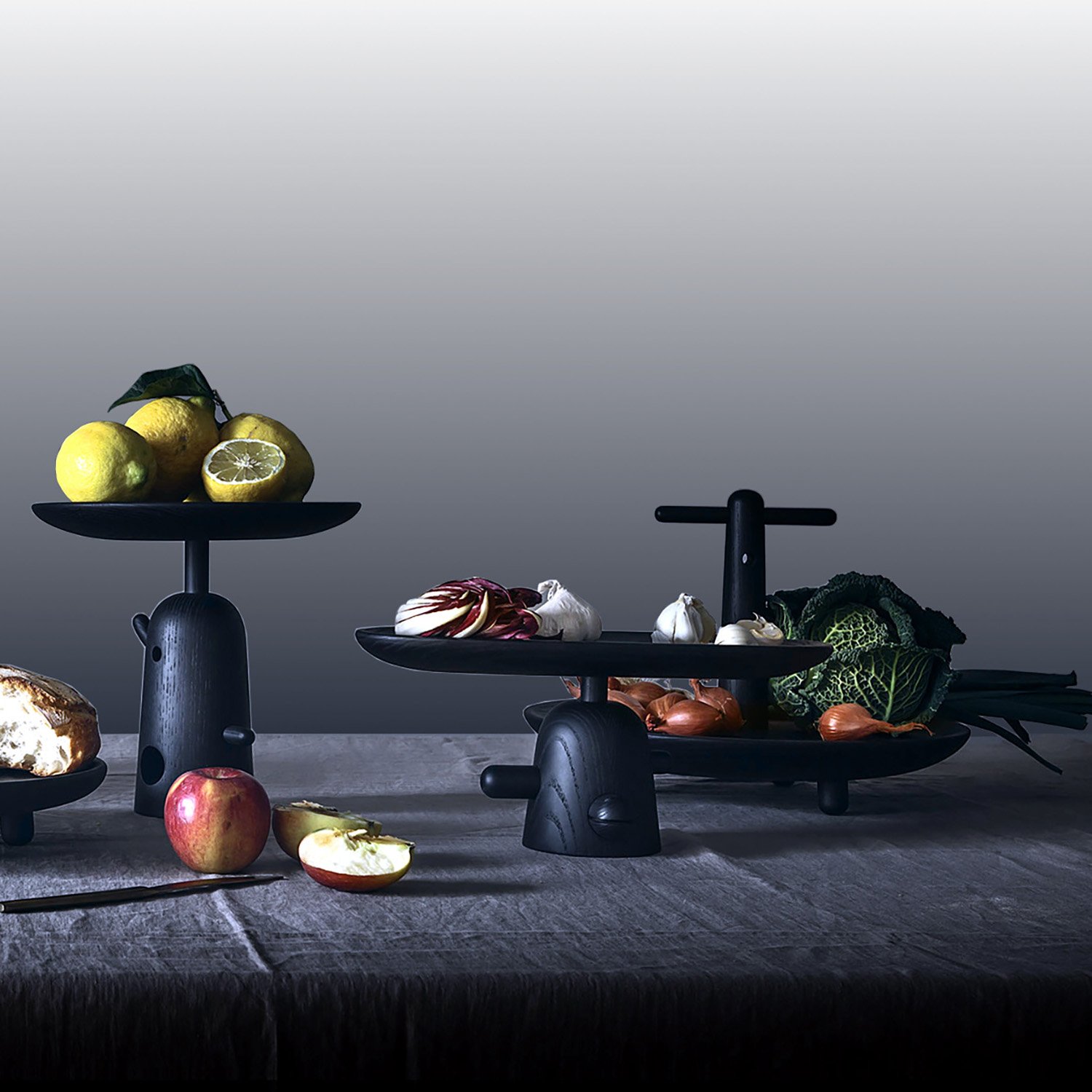 RÉACTION POÉTIQUE Wooden centerpiece By Cassina | design Jaime Hayon