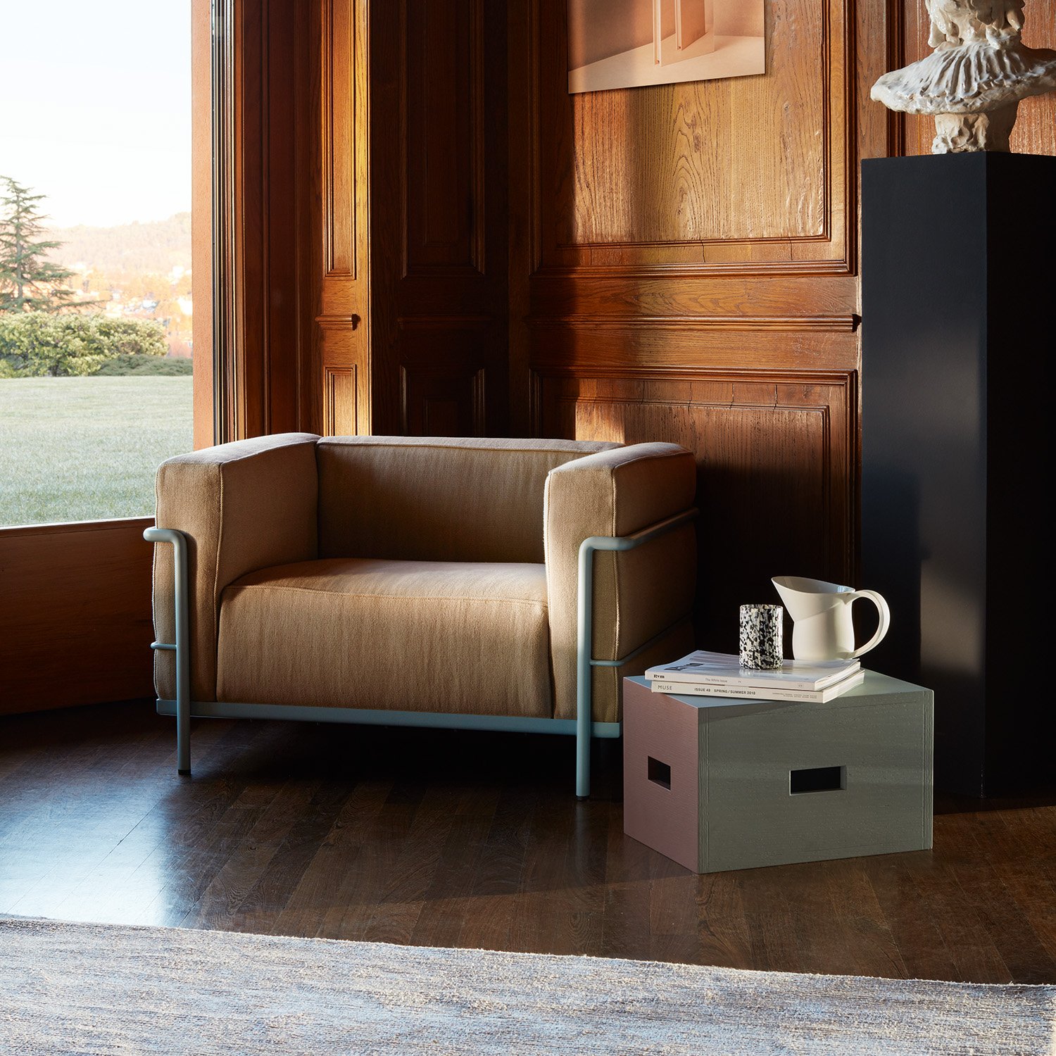 Tabouret LC14, Tabouret Cabanon | Cassina | Tabourets - Mobilier