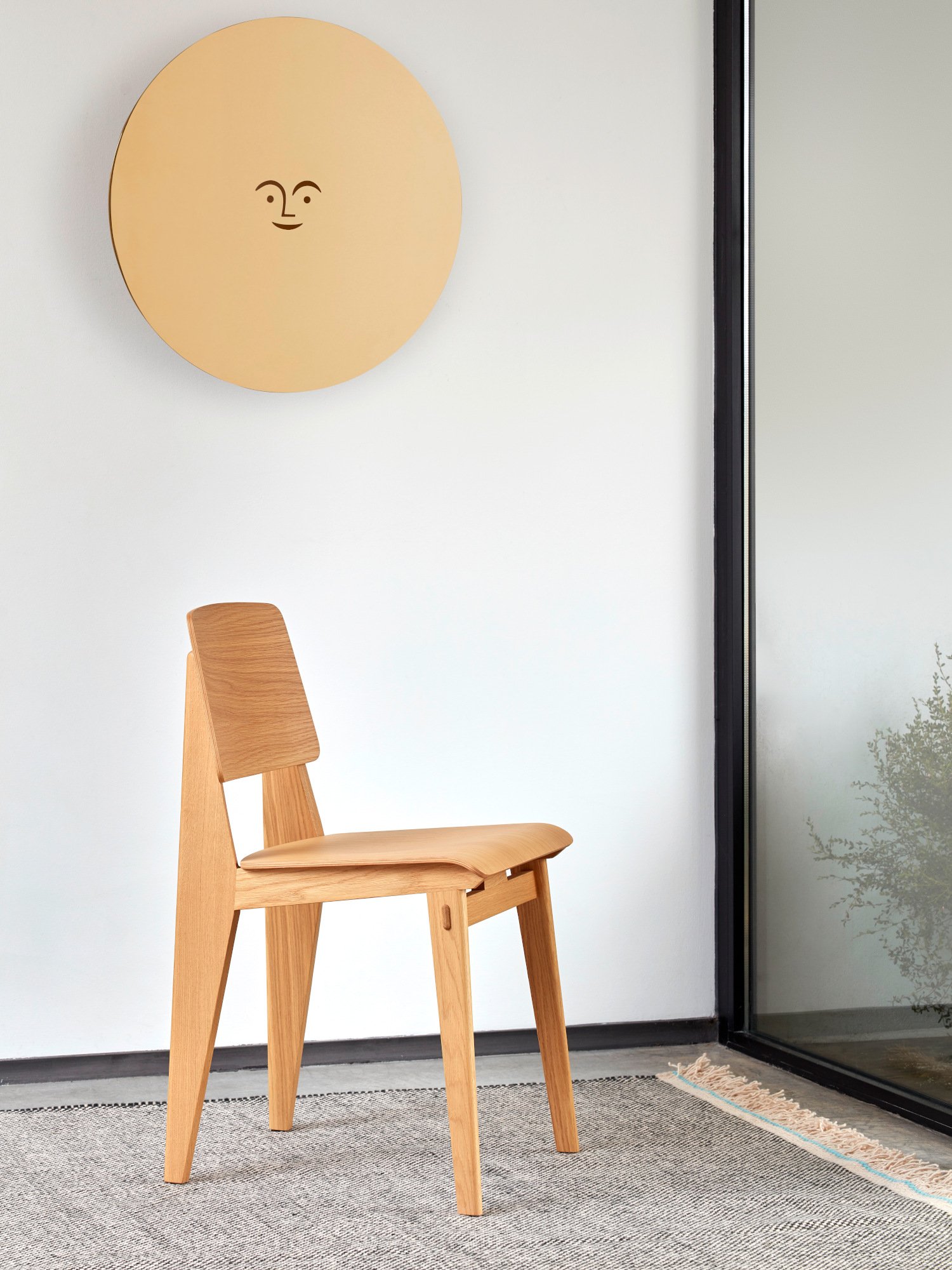 Chaise Tout Bois | Vitra | de Jean Prouvé, 1941 - Original chez smow