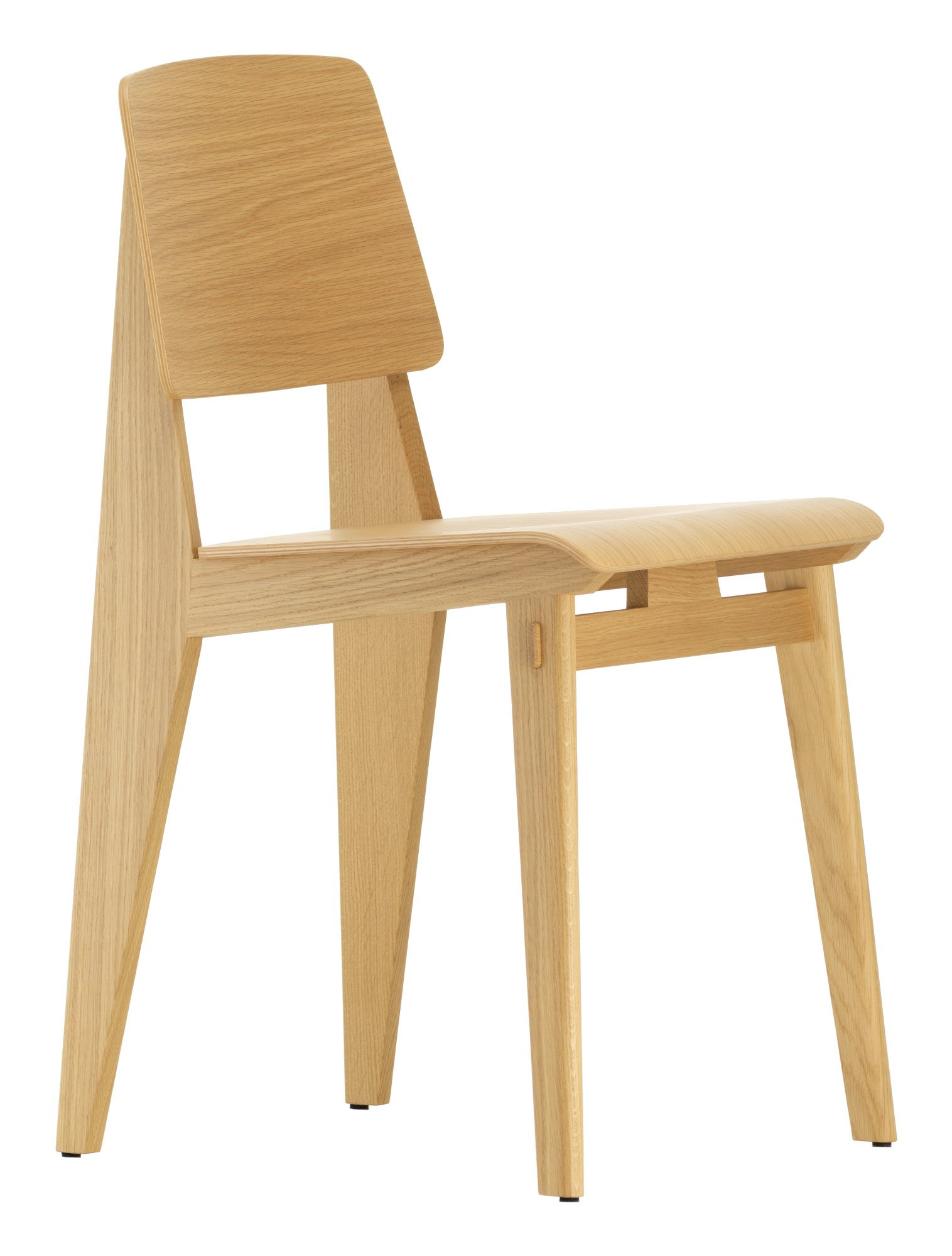 Chaise Tout Bois | Vitra | de Jean Prouvé, 1941 - Original chez smow