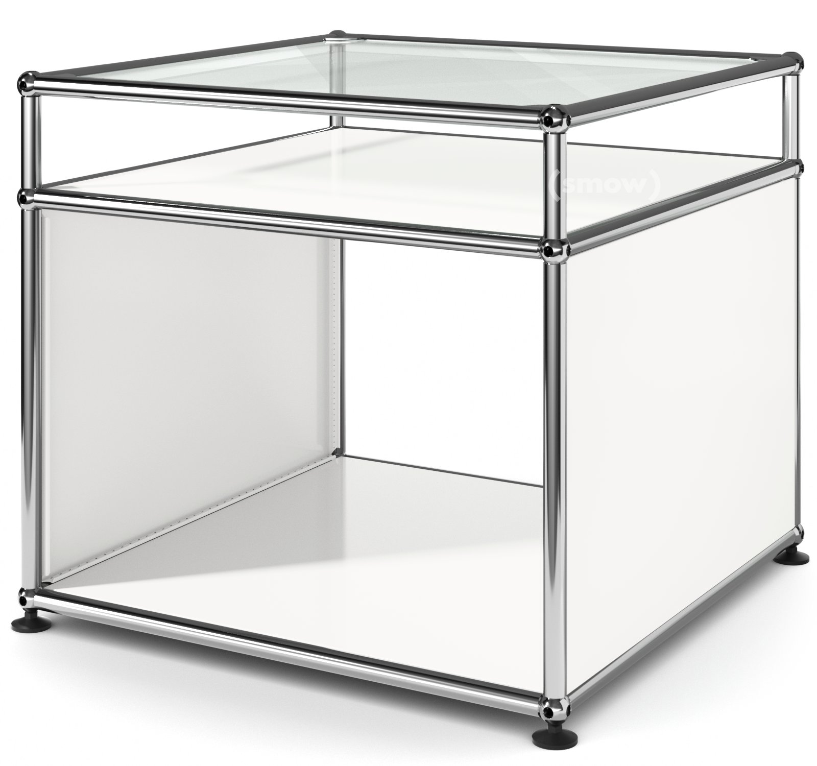 Table d'appoint avec réhausse USM Haller | USM Haller | Tables USM ...