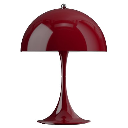 Lampe portable Panthella 250, Rouge bordeaux