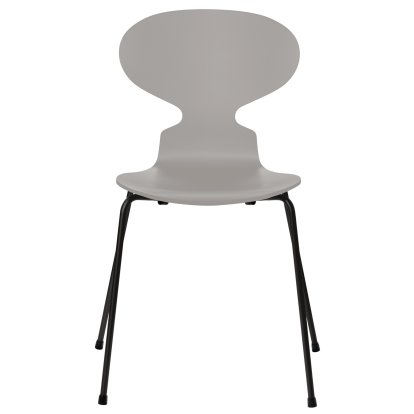Chaise Fourmi (Ant), Laqué, Nine grey, Noir