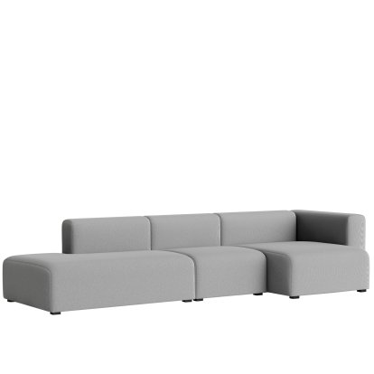 Mags Sofa Combinaison 4, Accotoir à droite, Steelcut Trio 133 - gris clair