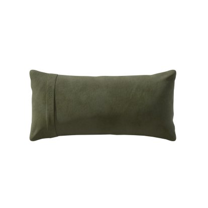 Coussin Vetsak, Pillow, Cuir - Olive