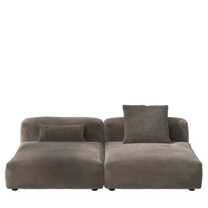 Vetsak Sofa Set 1, L, Cord velours - Mocha, Avec coussin