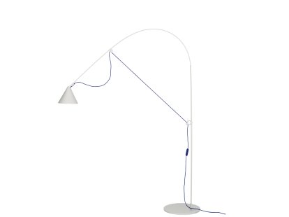 Lampadaire Ayno L, Gris soie, Outremer, 3000 K