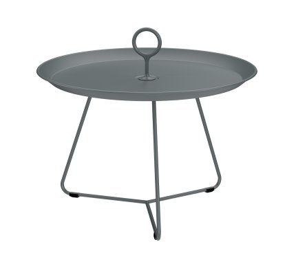 Table d'appoint Eyelet , H 43,5 x Ø 60 cm, Gris foncé