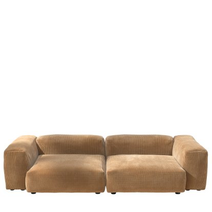 Vetsak Sofa Set 2, L, Cord velours - Camel, Sans coussin