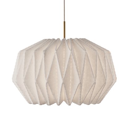 Suspension modèle 164 Softly Pleated, M: H 41 x Ø 62 cm