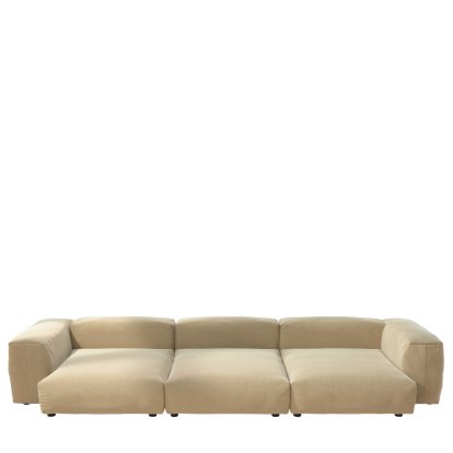 Vetsak Sofa Set 5, Suave - Crème, Sans coussin