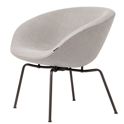 Fauteuil Pot, Brun foncé peint par poudrage, Capture, Capture 4101 - Gris clair