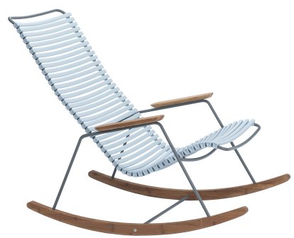 Chaise à bascule Click , Dusty bleu clair