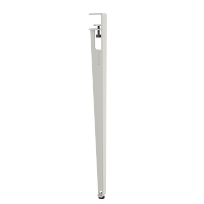Pied de table Tiptoe pour l'extérieur, Gris craie