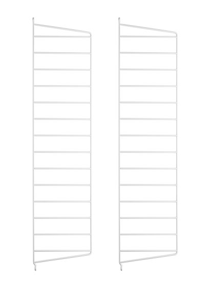 Échelle murale String System, Lot de 2, 75 x 20 cm, Blanc