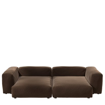 Vetsak Sofa Set 2, XL, Pebble - Umber, Sans coussin
