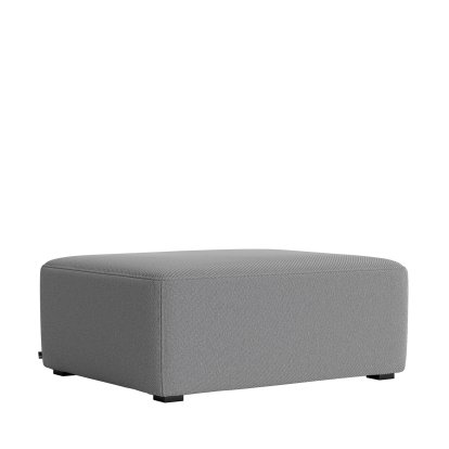 Pouf Mags, L 79 x P 96 cm, Steelcut Trio 133 - gris clair