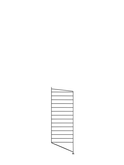 Échelle sur pied String System, Seul, 85 x 30 cm, Noir